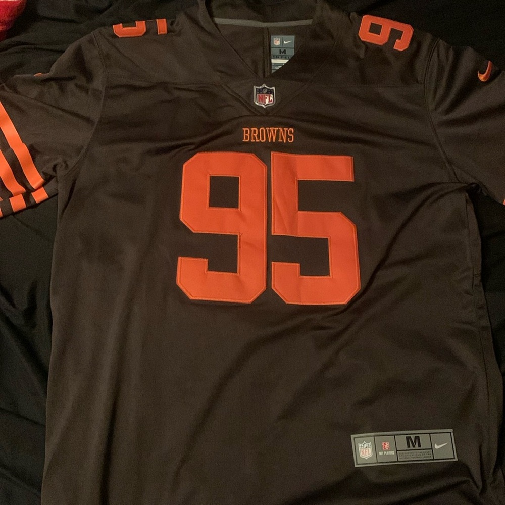 Myles Garrett Jersey Stitched.